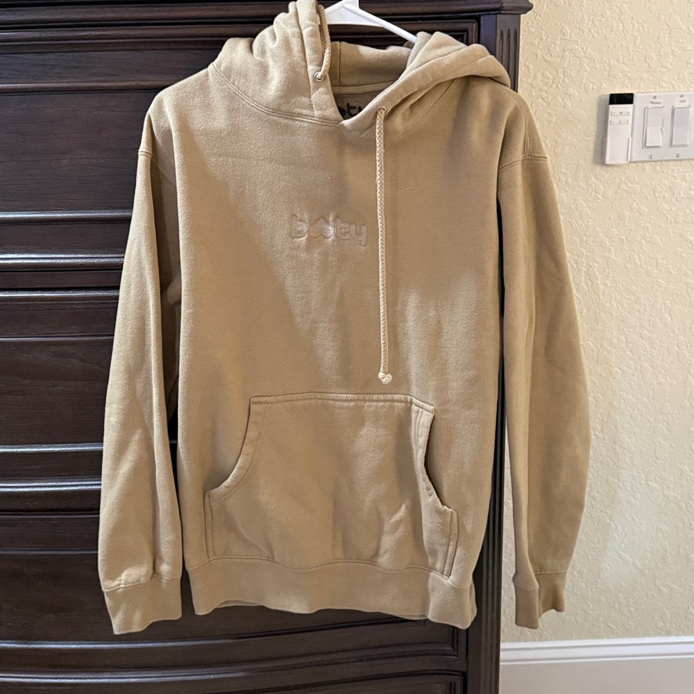 Booty by Brabants Beige Hoodie with Front Pocket